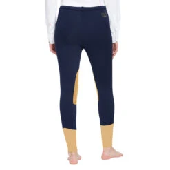 TuffRider Ladies Unifleece Pull-On Winter Breeches -Best Equestrian Shop 10054 92 NVY 3
