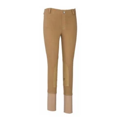TuffRider Children's Starter Lowrise Pull-On Knee Patch Breeches -Best Equestrian Shop 100567 479 03 sand 1