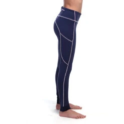 Goode Rider Girls Performance Tights -Best Equestrian Shop 13908 G 4433 GR Girls.Performance.Tights Indigo Side