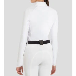 Equiline Long Sleeve CamiraC Competition Polo Shirt -Best Equestrian Shop 214MH00817 001 02