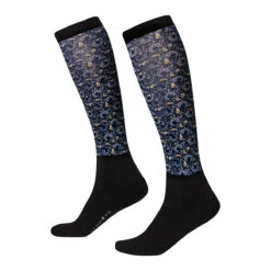 Kerrits Women's Dual Zone Boot Socks -Best Equestrian Shop 30453 Kerrits Dual.Zone .Boot .Sock Ink.Make .Your .Luck