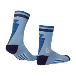 Kerrits Treat Yourself Paddock Socks -Best Equestrian Shop 30463 Kerrits Treat.Yourself.Paddock.Sock Bluebell Back.Left