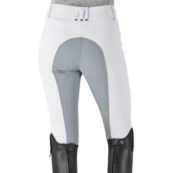 Romfh Sarafina Full Seat Breeches 12 Romfh Sarafina Full Seat Breeches -Best Equestrian Shop 468454 ERS Romf.Sarafina.Full .Seat White.Light .Grey