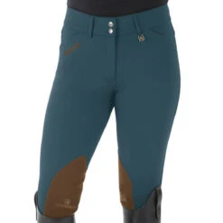 Romfh Ladies Sarafina Euro Seat Knee Patch Breeches -Best Equestrian Shop 468455 ERS Romfh.Ladies.Sarafina.Euro .Seat .KneePatch.Breech Classic.Indigo