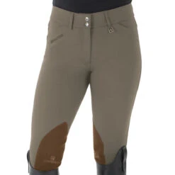 Romfh Ladies Sarafina Euro Seat Knee Patch Breeches -Best Equestrian Shop 468455 ERS Romfh.Ladies.Sarafina.Euro .Seat .KneePatch.Breech Classic.Walnut