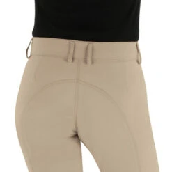 Ovation Child's Euroweave Front Zip Jodhpurs -Best Equestrian Shop 469815 Ovation Childs.Euroweave.Front .Zip.Jodhpurs Back