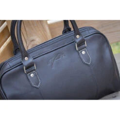 Penelope Etretat Handbag -Best Equestrian Shop 936100002 French.EQ Penelope Etretat.Handbag Front.2 Black