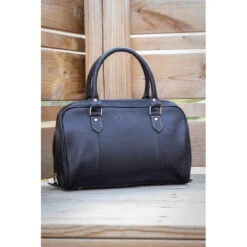 Penelope Etretat Handbag -Best Equestrian Shop 936100002 French.EQ Penelope Etretat.Handbag Front Black