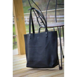 Penelope Tote Bag 17 Penelope Tote Bag -Best Equestrian Shop 936200002 French.EQ Penelope Tote.Bag Front Black