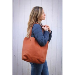Penelope Tote Bag 21 Penelope Tote Bag -Best Equestrian Shop 936200014 French.EQ Penelope Tote.Bag Front.2 Brandy