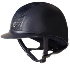 Charles Owen Ayr8 Plus Leather Look - Custom Helmet -Best Equestrian Shop Ayr8 LL Navy Web navy 348fffa7 bc66 40e2 bfde e01161e0bd11