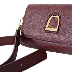 Oakbark & Chrome Rider Belt Bag -Best Equestrian Shop BB CAB 101 Oakbark chrome riderbeltbag cabernet.13