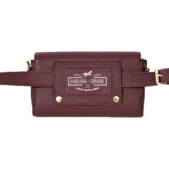 Oakbark & Chrome Rider Belt Bag -Best Equestrian Shop BB CAB 101 Oakbark chrome riderbeltbag cabernet7