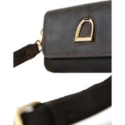 Oakbark & Chrome Rider Belt Bag -Best Equestrian Shop BB HAV 001 Oakbark chrome Riderbeltbag havana8