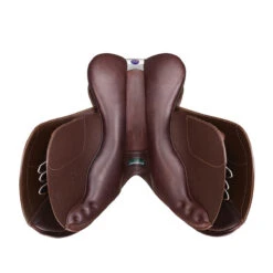Bates Caprilli Close Contact+ Saddle With HART -Best Equestrian Shop B CAPCC Panel CBrn