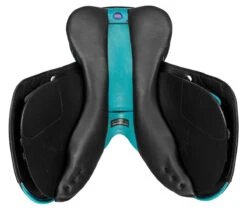 Bates Victrix Saddle With HART -Best Equestrian Shop B Victrix Cblk Aqua panel