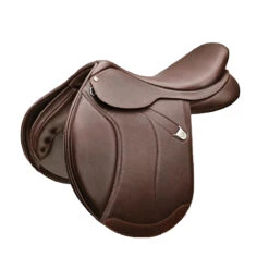 Bates Caprilli Close Contact+ Saddle With HART -Best Equestrian Shop Bates Caprilli.CC.Classic.Saddle Cls.Brn .Luxe ExtdFlap.RearFB