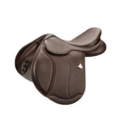 Bates Caprilli Close Contact+ Saddle With HART -Best Equestrian Shop Bates Caprilli.CC.Classic.Saddle Cls.Brn .Luxe StanFlap.RearFB