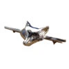 Loriece Men's Hunt Fox Mask Stock Tie Pin