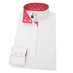 Essex Classics Ladies "Cock-a-Doodle-Do" Talent Yarn Straight Collar Long Sleeve Show Shirt -Best Equestrian Shop ESL35W2copy 20ce85eb b9cc 49eb a88f 3fa138e78478