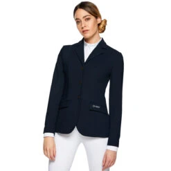 EGO 7 Women's Be Air Jacket -Best Equestrian Shop Ego BeAir navy1