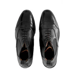 Ego7 Gemini Paddock Boots -Best Equestrian Shop Ego7 Gemini.Leather.Paddock.Boot Black Top