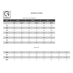 EGO 7 Women's Be Air Jacket -Best Equestrian Shop Ego7 Womens.Clothing.Size .Guide