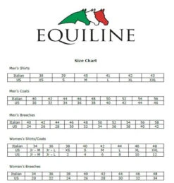 Equiline ClibeC Riding Socks -Best Equestrian Shop Equiline Size.Chart 00copy efec48d4 c6d1 4345 abba f4692a4360a2