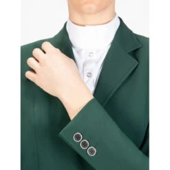 Equiline Women's GAIT Show Coat In X-Cool Evo -Best Equestrian Shop Equiline XCool green 44677.1587582463.1280.1280