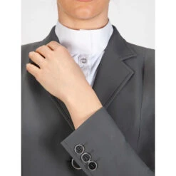 Equiline Women's GAIT Show Coat In X-Cool Evo -Best Equestrian Shop Equiline XCool grey 95541.1587582464.1280.1280