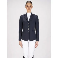 Equiline Women's GAIT Show Coat In X-Cool Evo -Best Equestrian Shop Equiline XCool navy 26734.1587582463.1280.1280