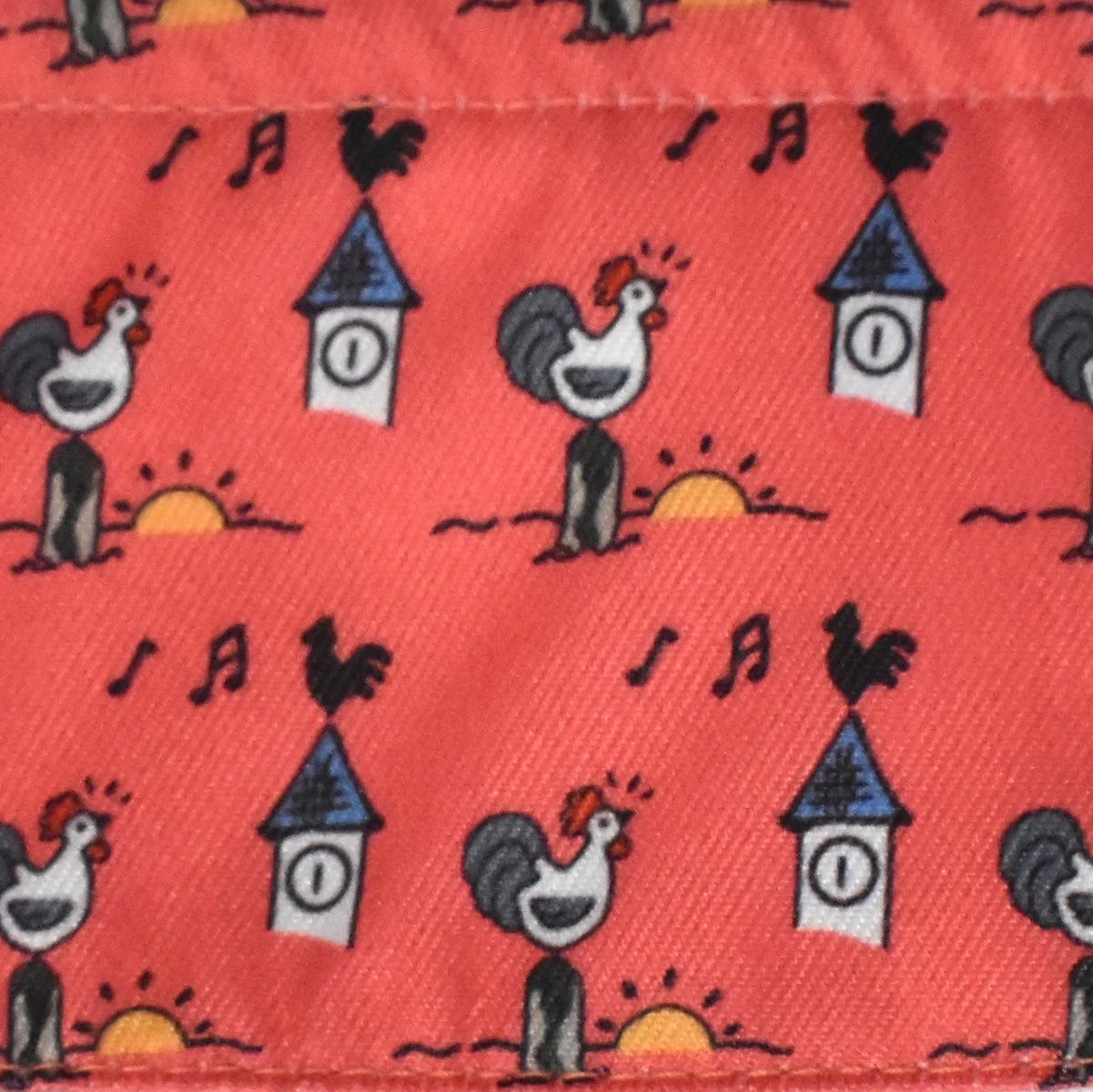 Essex Classics Ladies "Roosters" Talent Yarn Straight Collar Short Sleeve Show Shirt 4 Essex Classics Ladies "Roosters" Talent Yarn Straight Collar Short Sleeve Show Shirt - Image 4