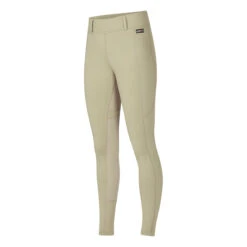 Kerrits Women's Flex 3.0 Full Seat Tight -Best Equestrian Shop FlexTightFS3.0 Tan Model Front 98343.1583858633.1280.1280