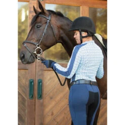Kerrits Women's Flex 3.0 Full Seat Tight -Best Equestrian Shop FlexTight 3 FS 50404 Indigo 7
