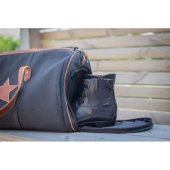 Penelope Travel Show Bag -Best Equestrian Shop French.EQ Penelope Show.Bag Grey Boots
