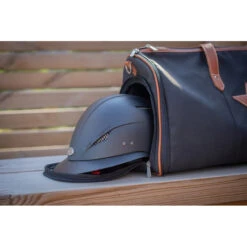 Penelope Travel Show Bag -Best Equestrian Shop French.EQ Penelope Show.Bag Grey Helmet