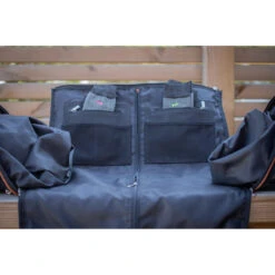 Penelope Travel Show Bag -Best Equestrian Shop French.EQ Penelope Show.Bag Grey Inside.2