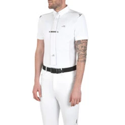 Equiline CuthberC Men's Show Shirt -Best Equestrian Shop H00522 Cuthberc 001 Front DEA