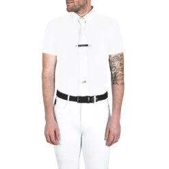 Equiline Conellec Men's Show Shirt -Best Equestrian Shop H00524 Conellec 001 Front DEA