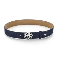 Hannah Childs Signature Rose Belt -Best Equestrian Shop HR SigRoseBelt Midnight
