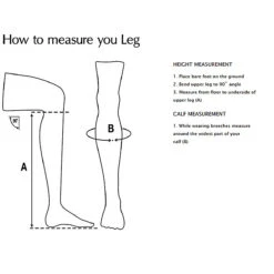 Royal Highness Ladies Deluxe Half Chaps 5 Royal Highness Ladies Deluxe Half Chaps -Best Equestrian Shop Half.Chap .Measurement