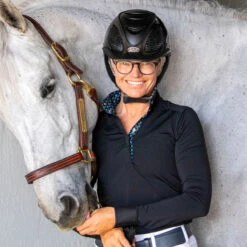 Essex Classics Ladies Queen Bee “Dusk” Black Jumper Performance Show Shirt