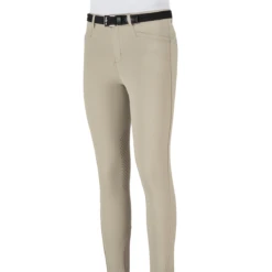 Equiline JhoanK Boy's Knee Patch Breeches -Best Equestrian Shop JhoanKbeige1