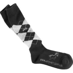 USG Karo Socks -Best Equestrian Shop KARO KL.USG Socks Blk.Grey Front