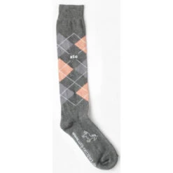 USG Karo Socks -Best Equestrian Shop KARO KL.USG Socks Grey.Apricot.Lt .Grey Front