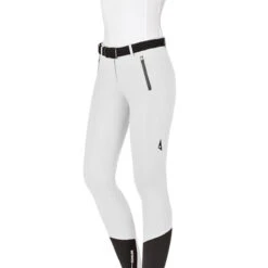 Equiline CantaK Women's B-Move Knee Patch Breeches -Best Equestrian Shop N08975 Cantak 001 Front DEA