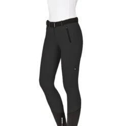 Equiline CantaK Women's B-Move Knee Patch Breeches -Best Equestrian Shop N08975 Cantak 006 Front DEA