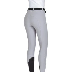 Equiline Women's Ernae B-Move High-Waist Full Grip Breeches 7 Equiline Women's Ernae B-Move High-Waist Full Grip Breeches -Best Equestrian Shop N08984 024 Equiline Ernae High.Waist Full.Grip .Breeches B Move Ice 01