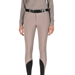 Equiline Women's EricieK B-Move Light UV Protection Knee Patch Breeches 8 Equiline Women's EricieK B-Move Light UV Protection Knee Patch Breeches -Best Equestrian Shop N08993 EQline EricieK Sand