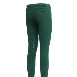 Equiline Women's CrendaK B-Move Knee Grip Breeches 11 Equiline Women's CrendaK B-Move Knee Grip Breeches -Best Equestrian Shop N09023 Crendak Equiline KP.B Move.Breeches Green.Pepper 02